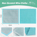 Orighty Multipurpose Wire Dishwashing Rag 24 Pcs, Upgraded Double-Layer - Image 2