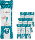 Brabantia PerfectFit Trash Bags Thick Plastic Trash Can Liners by BrabantiaUSA
