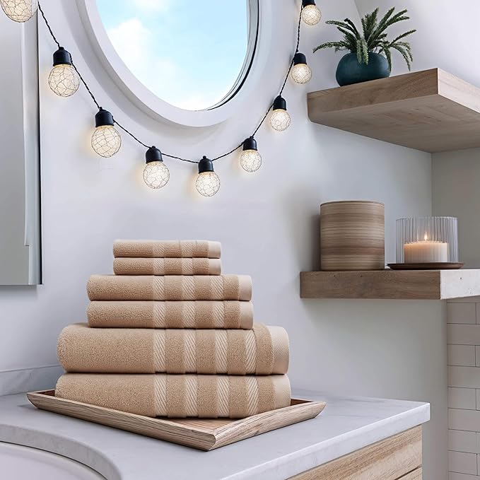 Hearth & Harbor Bath Towels for Bathroom - Image 5