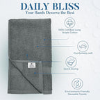 DAN RIVER 6-Pack Premium Hand Towels - Image 3