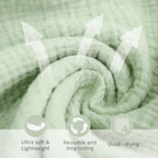 Konssy 6 Pack Face Cloths, Soft Wash Cloth - Image 6