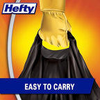 Hefty Load & Carry Heavy Duty Contractor Large Trash Bags, 42 Gallon - Image 5