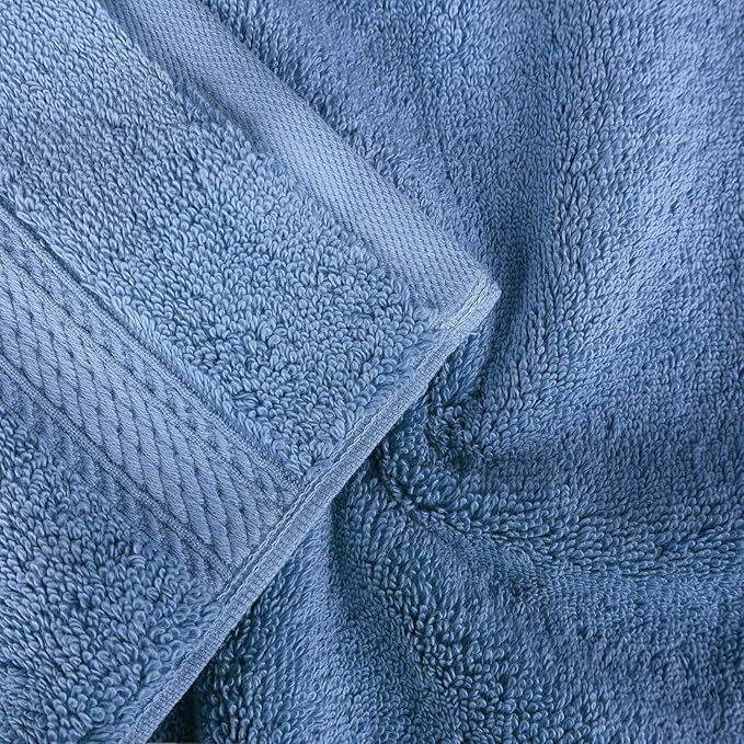 SUPERIOR Egyptian Cotton Pile Bath Sheet Set of 2, Ultra Soft Luxury Towels - Image 4