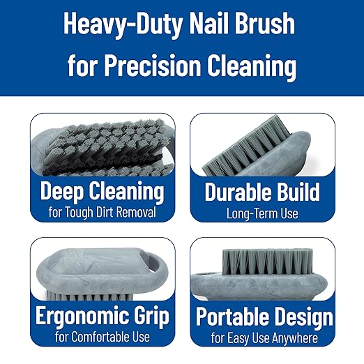 SPARTA 5 Inch Hand and Nail Brush - Image 4