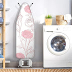 Floral Ironing Board Cover 17.7"x49", Standard Size Iron Board Covers - Image 7