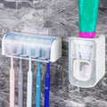 5 Slots Wall Mount Toothbrush Holder by LUEXBOX