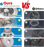 Upgraded 3 in 1 Kitchen Sink Drain Strainer - Image 3