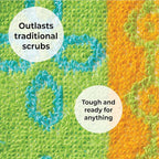 Skoy Scrub, 1-Piece Reusable, Non-Scratching Dish Scrubber - Image 5