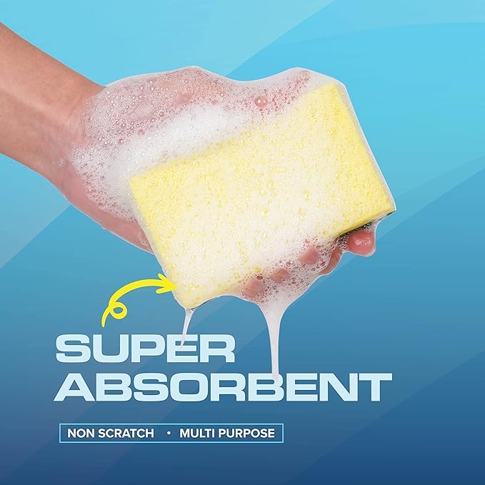 SCRUBIT 48 Pack Heavy Duty Scrub Sponges - Image 3