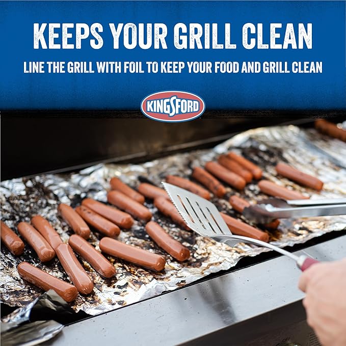 Kingsford Heavy Duty Aluminum Grilling Foil - Image 6