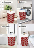 Large Laundry Basket Laundry Hamper Bag Washing Bin Clothes Bag Collapsible Tall - Image 7