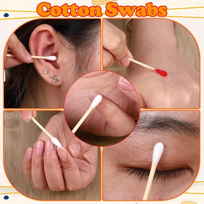2400pcs XL Cotton Swabs Mops - Image 6