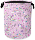 Laundry Hamper, Dreamy Rainbow Portable Collapsible Laundry Room Organization by Unknown