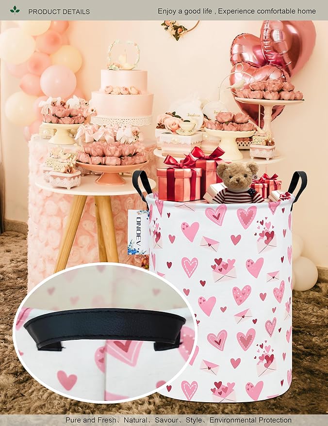 Round waterproof laundry basket, laundry Hampers - Image 6