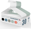 Neaties Plastic Hangers 30 Pack – Made in The USA – 6lb Capacity Standard by NeatiesHangers