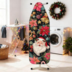 Nuxovilar Ironing Board Cover Christmas Santa Claus Pattern Polyester 15x54 - Image 2