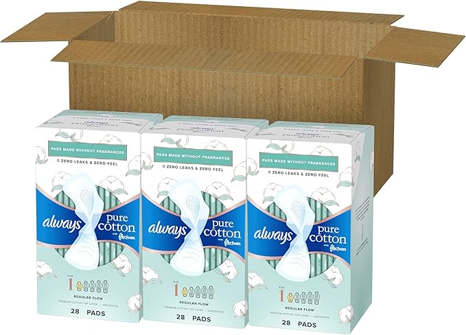 Always Pure Cotton Feminine Pads - Image 12