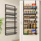 Over The Door Pantry Organizer, Pantry Storage and Organization, 6-Tier by Mefirt