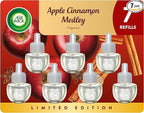 Air Wick Plug in Scented Oil Refill, Apple Cinnamon Medley, Fall Scent by AirWick