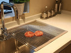 Ahyuan Roll up Dish Drying Rack Over The Sink Kitchen Roll up Sink Drying Rack - Image 3