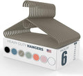 Neaties Heavy Duty Clothes Hangers 6 Pack – Made in The USA – 8lb Capacity by NeatiesHangers