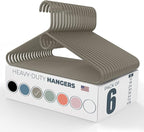 Neaties Heavy Duty Clothes Hangers 6 Pack – Made in The USA – 8lb Capacity by NeatiesHangers
