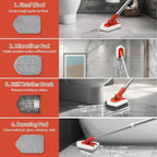 JEHONN Shower Cleaning Brush, Tub Tile Scrubber - Image 2