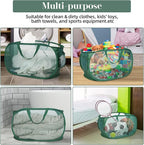 Sturdy Mesh Pop Up Laundry Hamper, Collapsible Laundry Baskets - Image 6