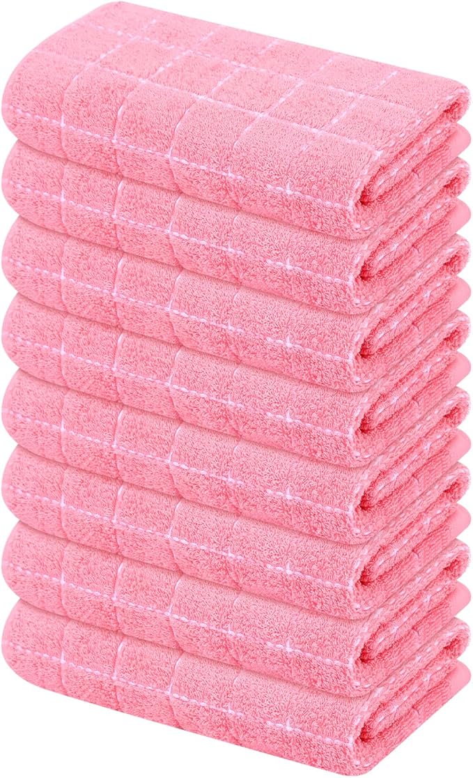 Mordimy 100% Cotton Terry Cloth Kitchen Towels, Super Soft and Absorbent Dish by Mordimy