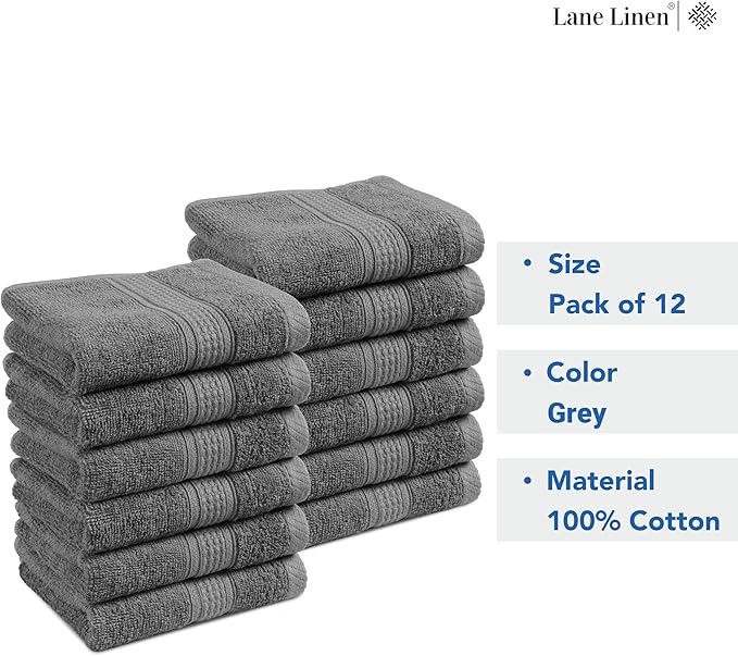 LANE LINEN Washcloths Set - Image 8