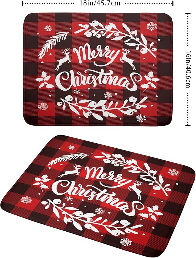 Merry Christmas Dish Drying Mat - Image 2