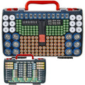 Double-Sided Battery Storage Organizer Case by FullcaseEasyLifeStorage