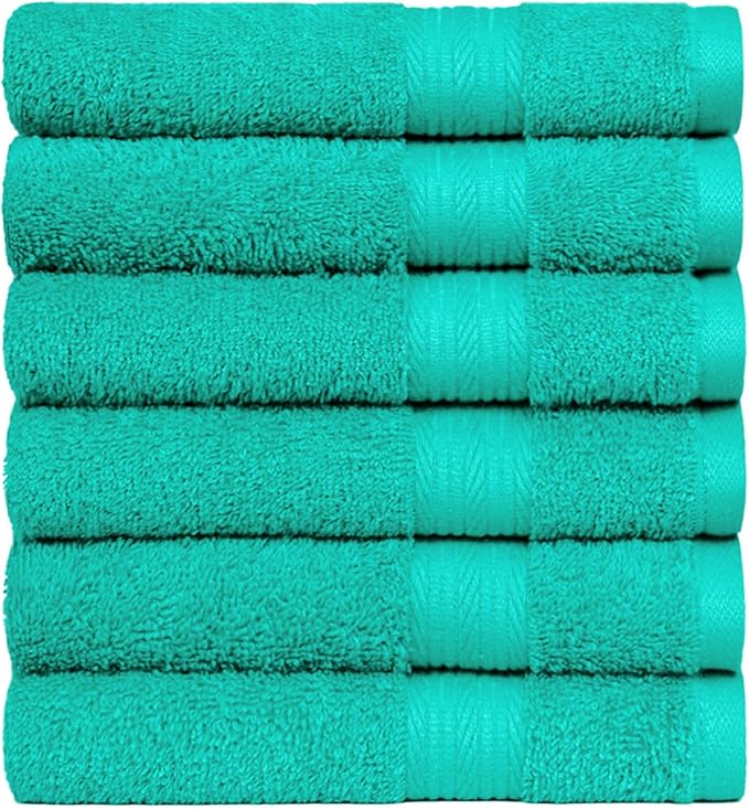 Amazon Basics Fade-Resistant 100% Cotton Hand Towels - Image 2