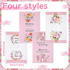 Geyoga 6 Pcs Spring Floral Kitchen Towels Flamingo Dish Hand Towels Sunflower - Image 3
