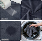 4 Pack Extra Large Microfiber Cleaning Cloths 20"x30", Lint-Free Reusable Towels - Image 6