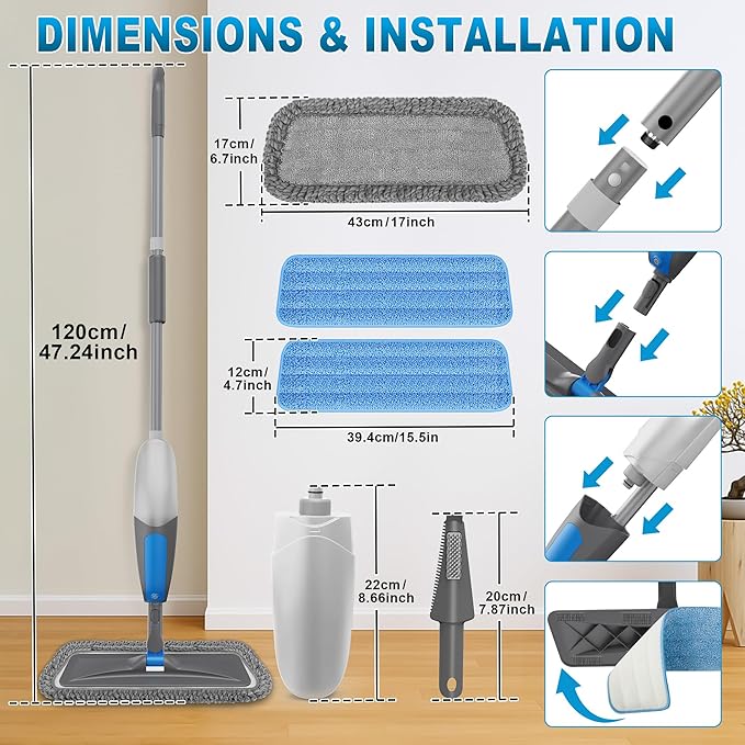 Spray Mops for Floor Cleaning - Image 2