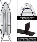 Quick Install Ironing Board Cover 17" x 55" Ironing Board Cover - Image 3