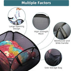 2 Pack Collapsible Laundry Baskets, 90L Large Foldable Laundry Basket, Durable - Image 5