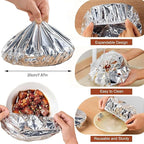 20Pieces Aluminum Foil Food Covers - Image 7