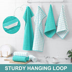 Homaxy Premium Cotton Kitchen Towels 16"x 28", Large Natural Ring Spun 390 GSM - Image 6