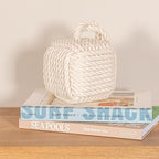 Creative Co-Op Nautical Rope Knot Decorative Cotton Door Stop - Image 6