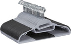 Amazon Basics Space Saving Non-Slip Rubber Coated Plastic Hangers by AmazonBasics