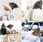2pcs Ostrich Feather Dusters Natural Feathers Duster - Image 7