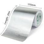 BOMEI PACK Adhesive Aluminum Foil Heat Shield Tape 1Pack 7inch x 66ft Barrier - Image 2