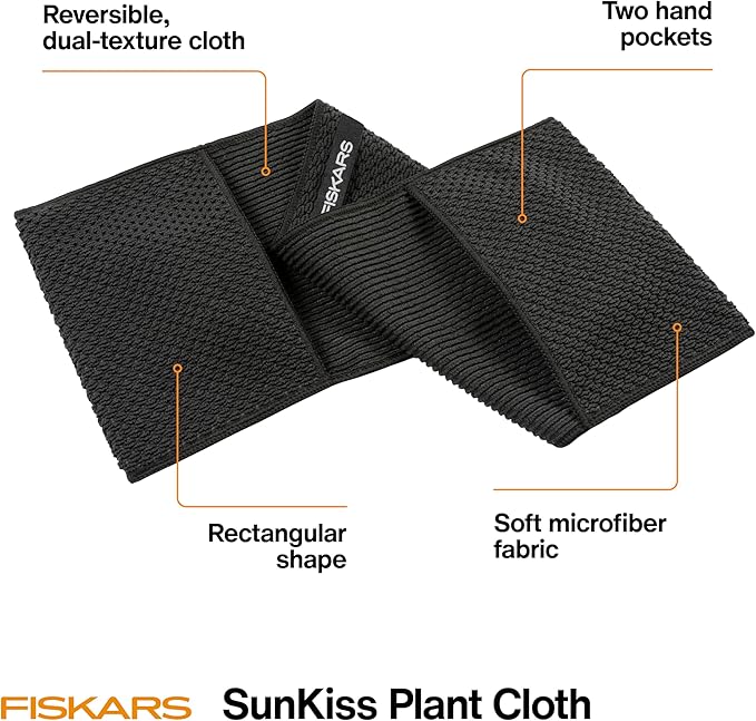 Fiskars Sunkiss Plant Care Cloth, Microfiber Dusting and Cleaning - Image 2