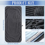 4 Pcs Hand Towel for Bathroom 14 x 30 Inch Neutral Microfiber Quick Dry - Image 2