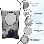 Hanging Laundry Bag Hanging Laundry Basket Wall Basket Door 30 X 20 Inch Large - Image 5