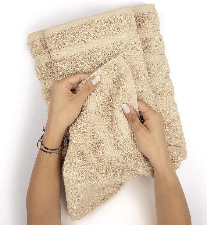 American Soft Linen 35x70 Jumbo Large Bath Towel, 600 GSM 100% Cotton Turkish - Image 4