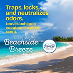 Glad Small Trash Bags 4 Gallon, Febreze Beachside Breeze Garbage Bags, Odor - Image 3