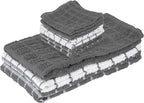 Ritz Premium 3-Pack Kitchen Towel & 6-Pack Dish Cloth Set by Ritz+Foodservice